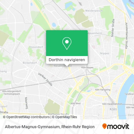 Albertus-Magnus-Gymnasium Karte