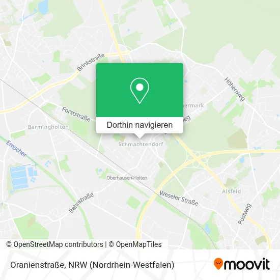 Oranienstraße Karte