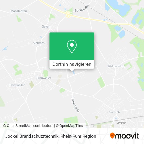 Jockel Brandschutztechnik Karte