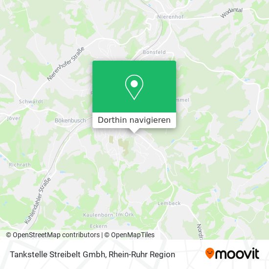 Tankstelle Streibelt Gmbh Karte