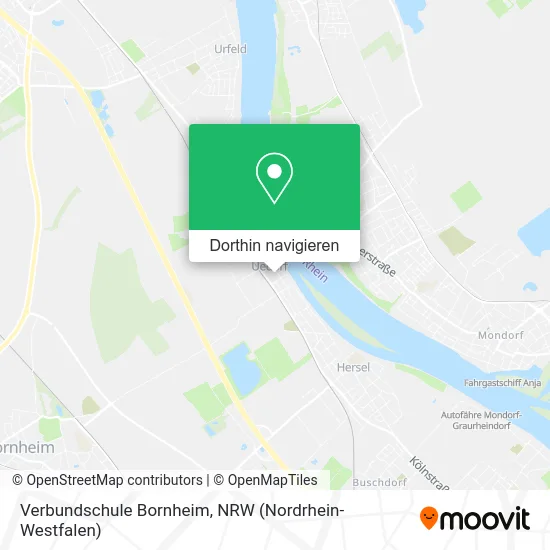 Verbundschule Bornheim Karte