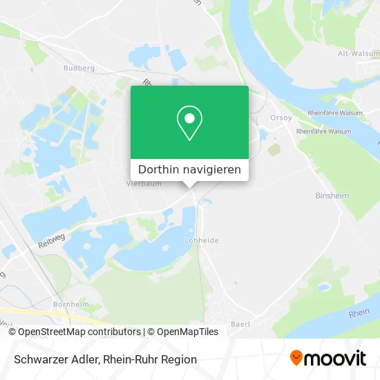 Schwarzer Adler Karte