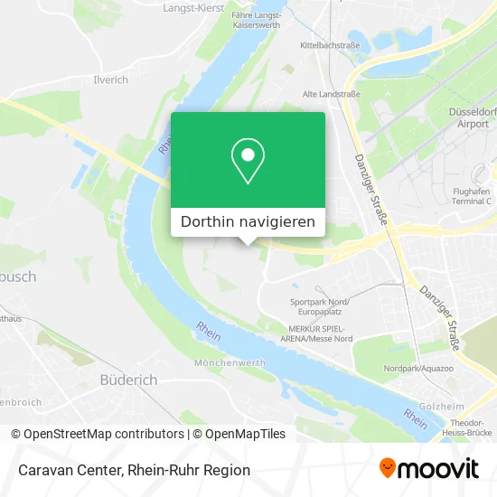 Caravan Center Karte