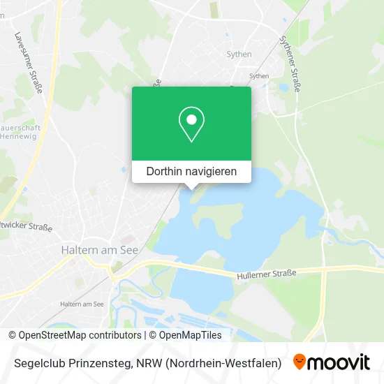 Segelclub Prinzensteg Karte