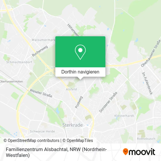 Familienzentrum Alsbachtal Karte