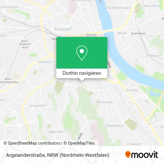 Argelanderstraße Karte