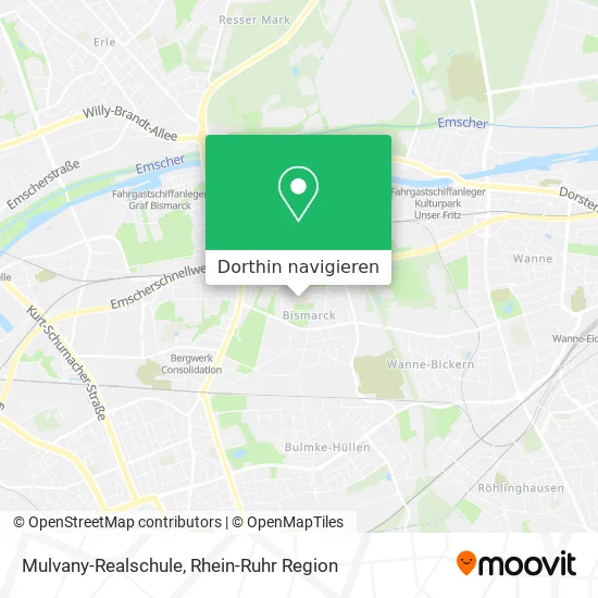 Mulvany-Realschule Karte