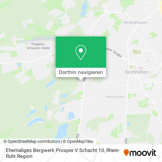 Ehemaliges Bergwerk Prosper V Schacht 10 Karte