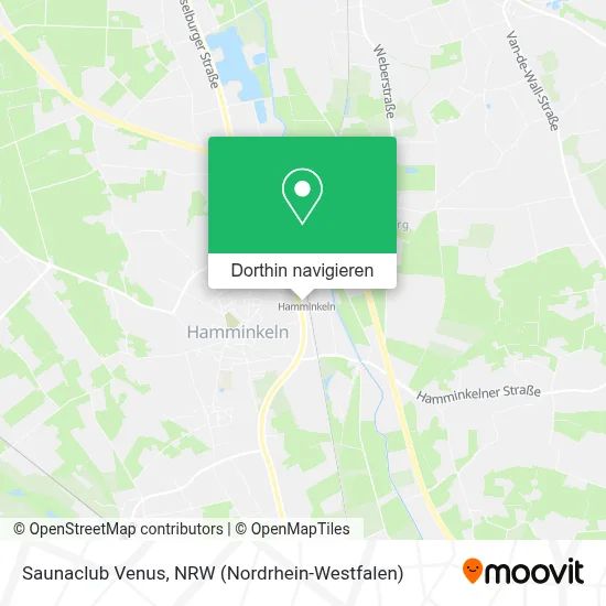 Saunaclub Venus Karte