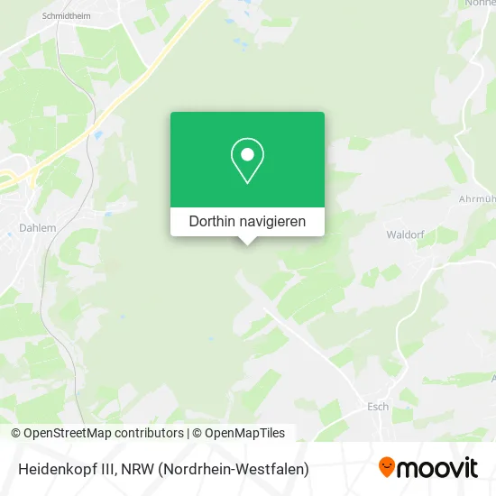 Heidenkopf III Karte