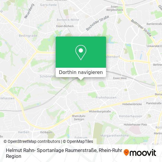 Helmut Rahn- Sportanlage Raumerstraße Karte