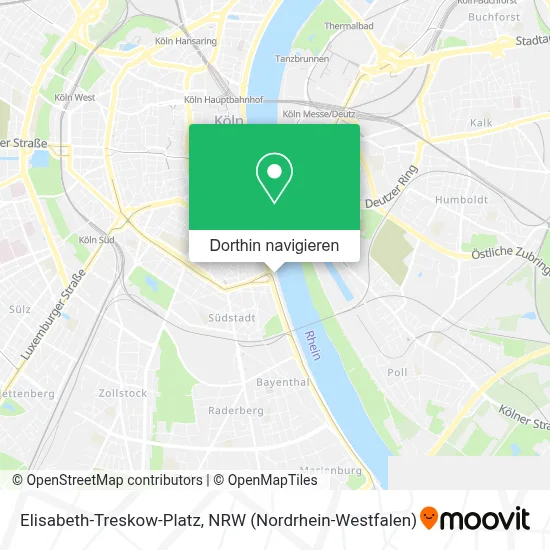 Elisabeth-Treskow-Platz Karte