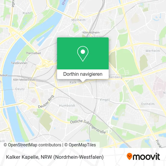 Kalker Kapelle Karte