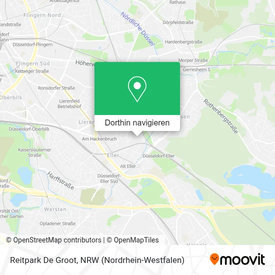 Reitpark De Groot Karte