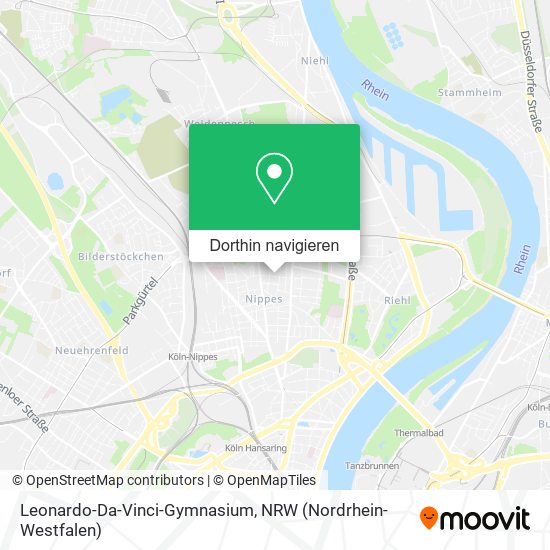 Leonardo-Da-Vinci-Gymnasium Karte