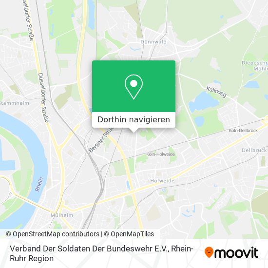 Verband Der Soldaten Der Bundeswehr E.V. Karte