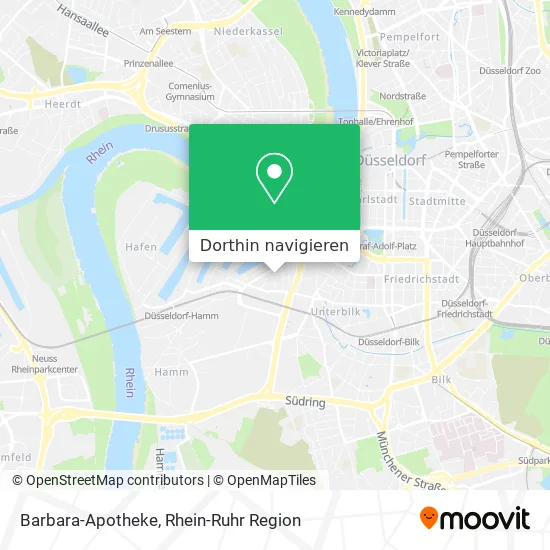 Barbara-Apotheke Karte