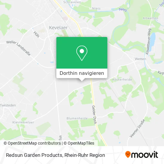 Redsun Garden Products Karte