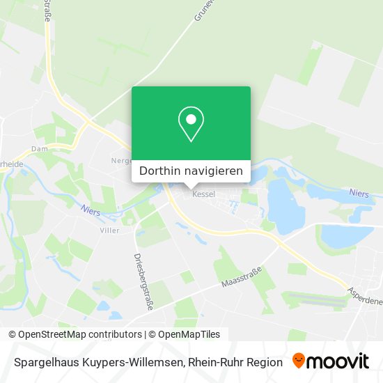 Spargelhaus Kuypers-Willemsen Karte