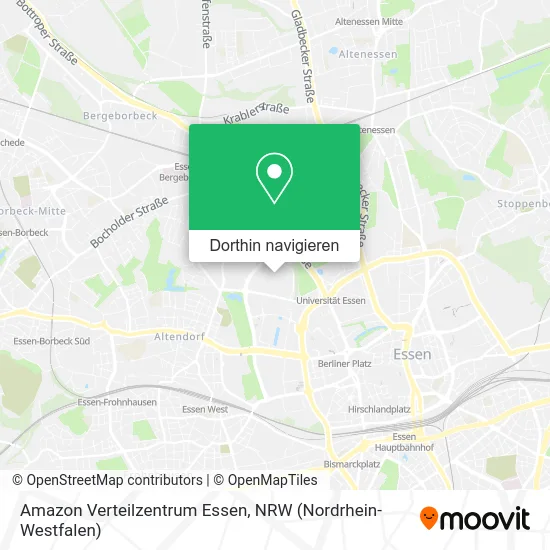 Amazon Verteilzentrum Essen Karte