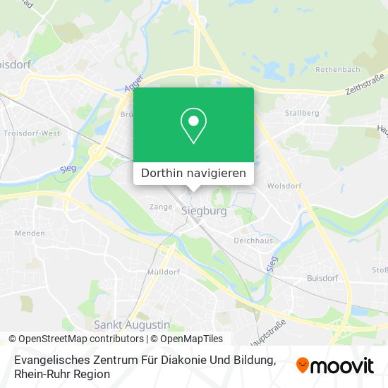 Evangelisches Zentrum Für Diakonie Und Bildung Karte