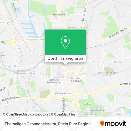 Ehemaliges Gesundheitsamt Karte