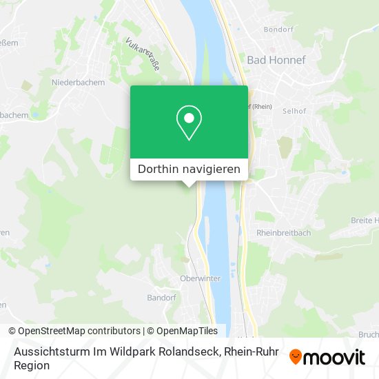 Aussichtsturm Im Wildpark Rolandseck Karte