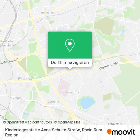 Kindertagesstätte Änne-Schulte-Straße Karte