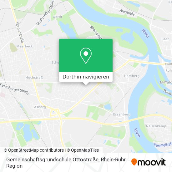 Gemeinschaftsgrundschule Ottostraße Karte