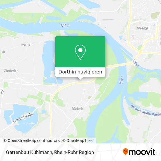 Gartenbau Kuhlmann Karte