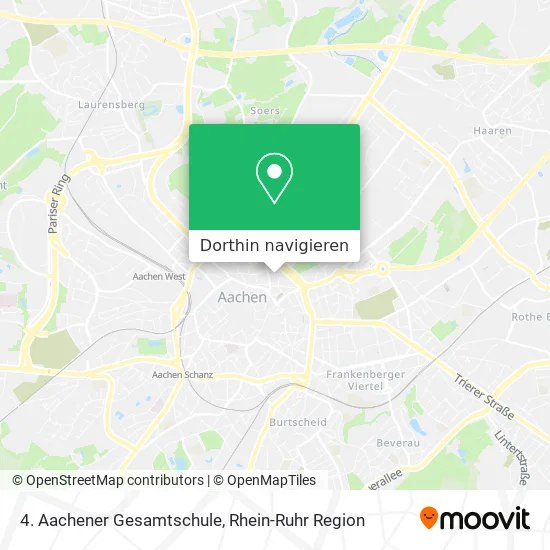 4. Aachener Gesamtschule Karte