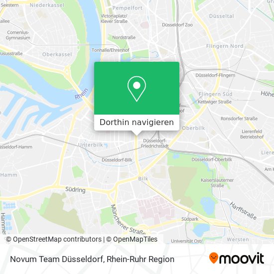 Novum Team Düsseldorf Karte