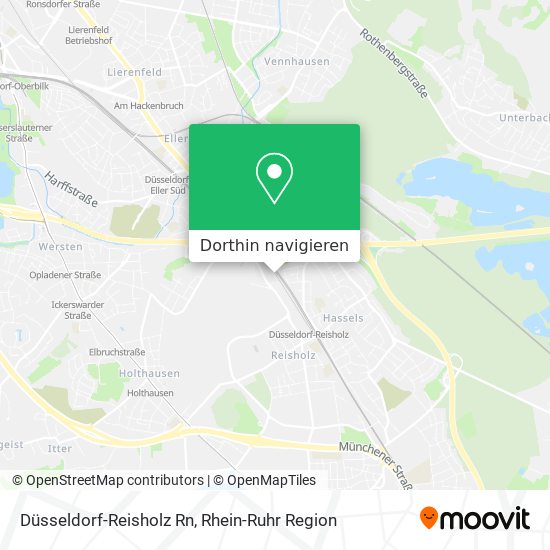 Düsseldorf-Reisholz Rn Karte