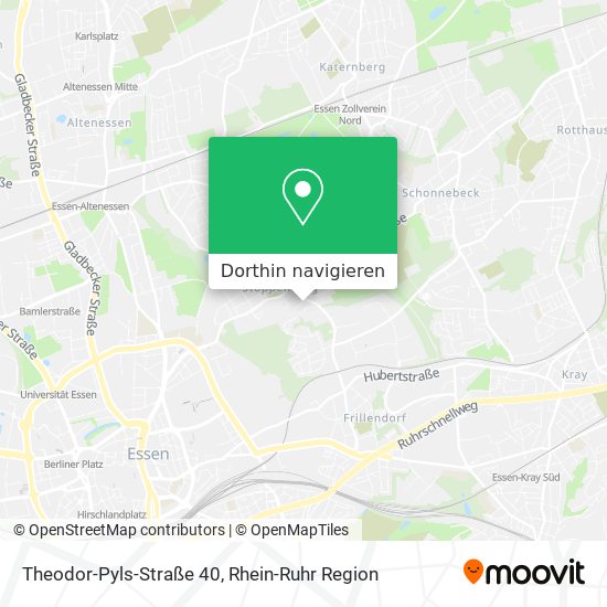 Theodor-Pyls-Straße 40 Karte