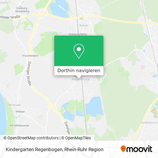 Kindergarten Regenbogen Karte