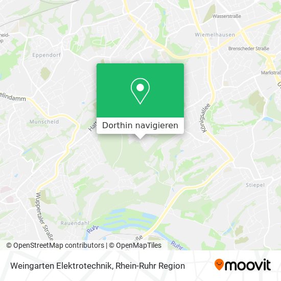 Weingarten Elektrotechnik Karte