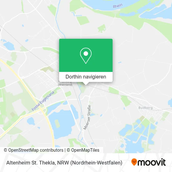 Altenheim St. Thekla Karte