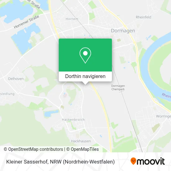 Kleiner Sasserhof Karte