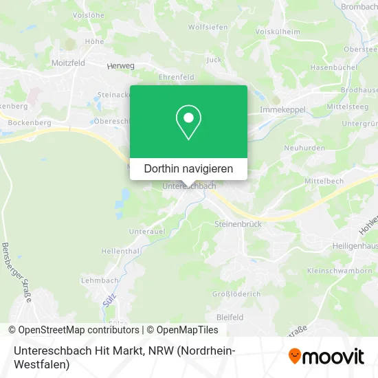 Untereschbach Hit Markt Karte