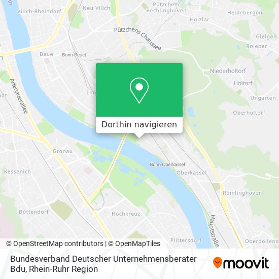 Bundesverband Deutscher Unternehmensberater Bdu Karte