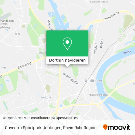 Covestro Sportpark Uerdingen Karte