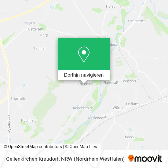 Geilenkirchen Kraudorf Karte