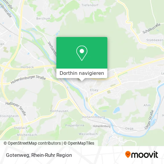 Gotenweg Karte