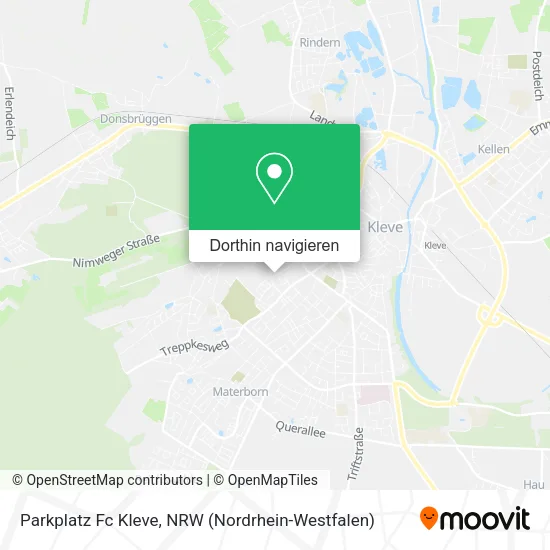 Parkplatz Fc Kleve Karte