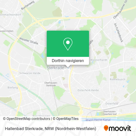 Hallenbad Sterkrade Karte