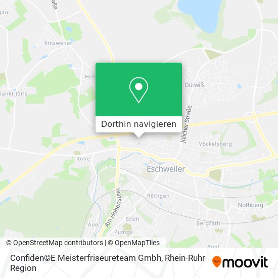 Confiden©E Meisterfriseureteam Gmbh Karte