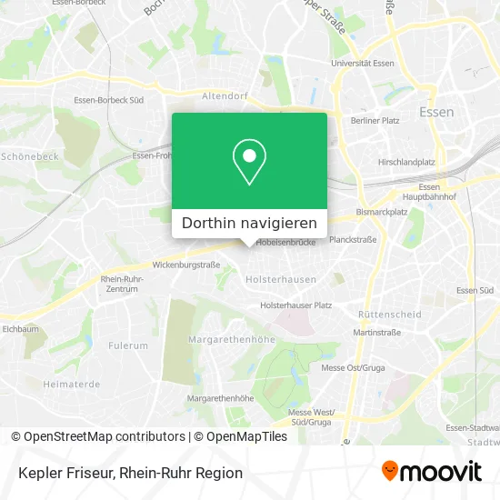 Kepler Friseur Karte