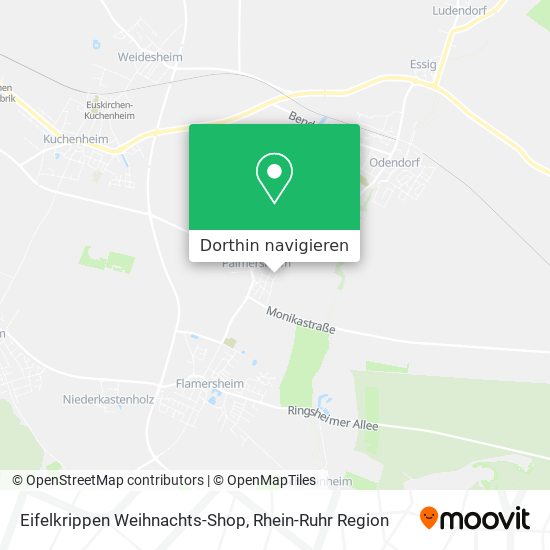 Eifelkrippen Weihnachts-Shop Karte