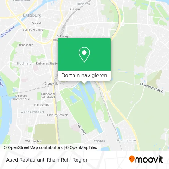 Ascd Restaurant Karte