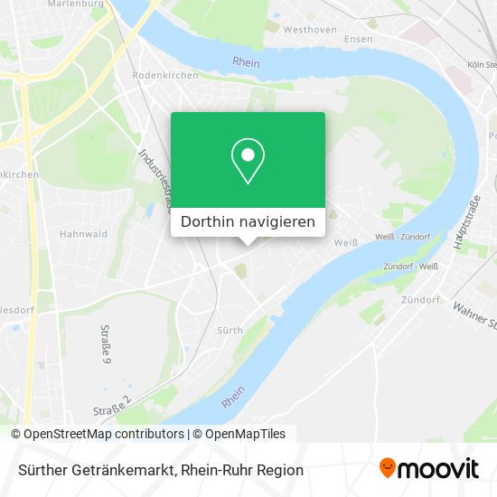 Sürther Getränkemarkt Karte